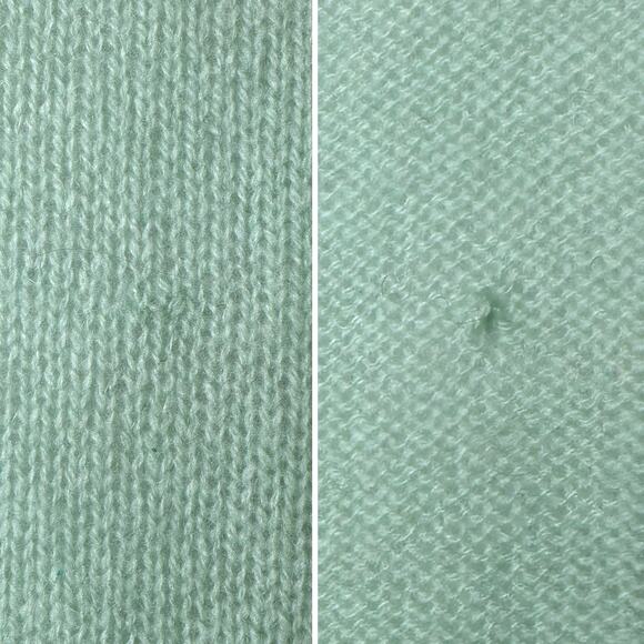 Minnie Rose Cashmere Oversized Open Cardigan, Size XS/S, Mint Green - Picture 6 of 10